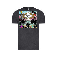 Vintage Black Beach Please Vintage Tee - CowhideDigitalArt