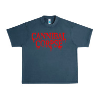 Midnight Navy cannibal music Urban Heavy Tee - linhVisuals