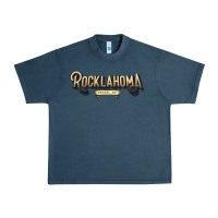 Midnight Navy 2022#ROCKLAHOMA Urban Heavy Tee - linhVisuals