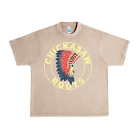 French Oak chickasaw roots headdress native american chickasaw nation Urban Heavy Tee - linhVisuals