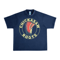 Navy chickasaw roots headdress native american chickasaw nation Urban Heavy Tee - linhVisuals