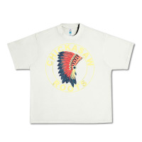 Pistachio chickasaw roots headdress native american chickasaw nation Urban Heavy Tee - linhVisuals