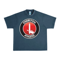 Midnight Navy charlton-fc Urban Heavy Tee - linhVisuals