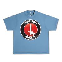 Pebble Blue charlton-fc Urban Heavy Tee - linhVisuals