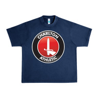 Navy charlton-fc Urban Heavy Tee - linhVisuals