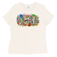 Bone baseball brother Ladies Tee - CowhideDigitalArt