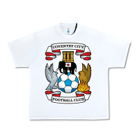 White coventry-city-fc Urban Heavy Tee - linhVisuals