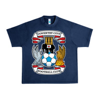 Navy coventry-city-fc Urban Heavy Tee - linhVisuals