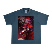 Midnight Navy hazbin, hazbin hotel alastor, jeby,angel dust, demon Urban Heavy Tee - linhVisuals