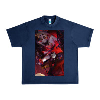 Navy hazbin, hazbin hotel alastor, jeby,angel dust, demon Urban Heavy Tee - linhVisuals