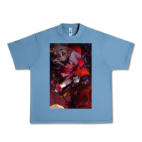 Pebble Blue hazbin, hazbin hotel alastor, jeby,angel dust, demon Urban Heavy Tee - linhVisuals