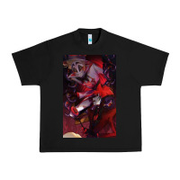 Black hazbin, hazbin hotel alastor, jeby,angel dust, demon Urban Heavy Tee - linhVisuals