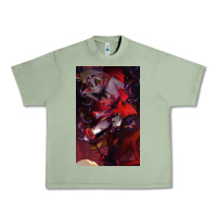 Oil Green hazbin, hazbin hotel alastor, jeby,angel dust, demon Urban Heavy Tee - linhVisuals