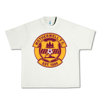 Pistachio motherwell-fc Urban Heavy Tee - linhVisuals