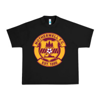 Black motherwell-fc Urban Heavy Tee - linhVisuals