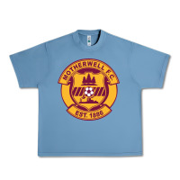 Pebble Blue motherwell-fc Urban Heavy Tee - linhVisuals