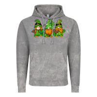 Cloud Rock st patricks day gnomes with western hearts and shamrocks Vintage Hoodie - Artiststas