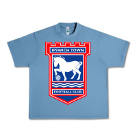 Pebble Blue ipswich-town-fc Urban Heavy Tee - linhVisuals