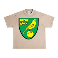 French Oak norwich-fc Urban Heavy Tee - linhVisuals