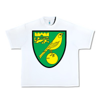 White norwich-fc Urban Heavy Tee - linhVisuals