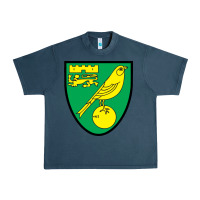 Midnight Navy norwich-fc Urban Heavy Tee - linhVisuals