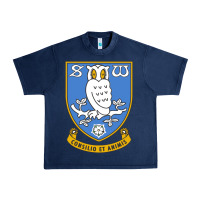 Navy sheffield-united Urban Heavy Tee - linhVisuals