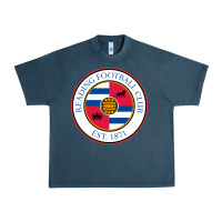 Midnight Navy reading-fc Urban Heavy Tee - linhVisuals