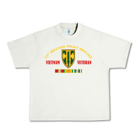 Pistachio 18th military police brigade vietnam veteran veterans day Urban Heavy Tee - linhVisuals