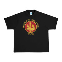 Black japanese police swat sit tokyo special investigation Urban Heavy Tee - linhVisuals