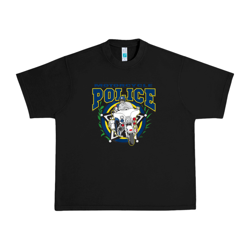 Motorcycle Police Law Enforcement Urban Heavy Tee by linhVisuals | Teevron