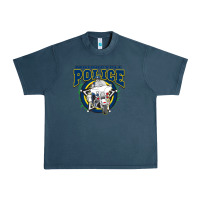 Midnight Navy motorcycle police law enforcement Urban Heavy Tee - linhVisuals