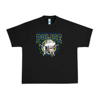 Motorcycle Police Law Enforcement Urban Heavy Tee | Teevron