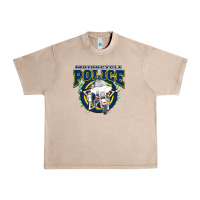 French Oak motorcycle police law enforcement Urban Heavy Tee - linhVisuals