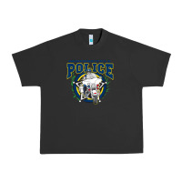 Pigment Black motorcycle police law enforcement Urban Heavy Tee - linhVisuals