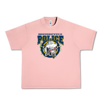 Salmon motorcycle police law enforcement Urban Heavy Tee - linhVisuals