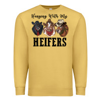 Antique Gold hanging with my heifers Premium Sweatshirt - RanaPortraitStore