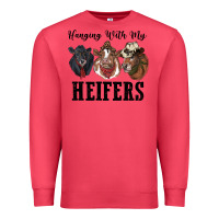 Cardinal hanging with my heifers Premium Sweatshirt - RanaPortraitStore