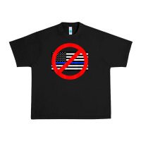 Black anti police state tee Urban Heavy Tee - linhVisuals