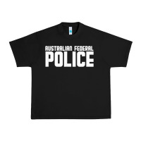 Black australian federal police Urban Heavy Tee - linhVisuals