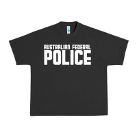 Pigment Black australian federal police Urban Heavy Tee - linhVisuals