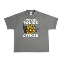 Tornado kids future police officer policeman Urban Heavy Tee - linhVisuals