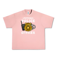 Salmon kids future police officer policeman Urban Heavy Tee - linhVisuals
