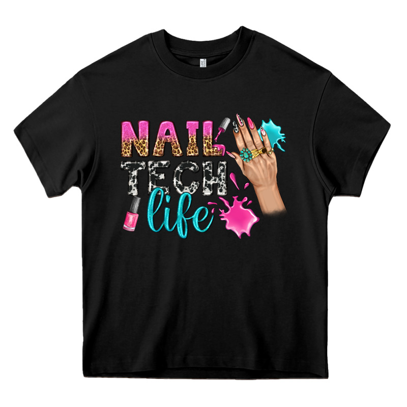 Nail Tech Life Bbs Heavy Core Tee by BundleAndBundleShop | Teevron