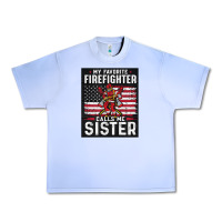 Grape Ice my favorite firefighter calls me sister. Urban Heavy Tee - linhVisuals