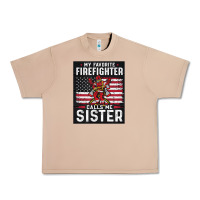 Burro my favorite firefighter calls me sister. Urban Heavy Tee - linhVisuals
