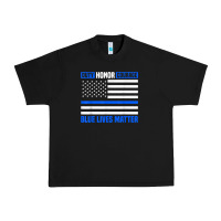 Black blue lives matter for police officer Urban Heavy Tee - linhVisuals