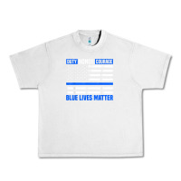 Lunar Rock blue lives matter for police officer Urban Heavy Tee - linhVisuals