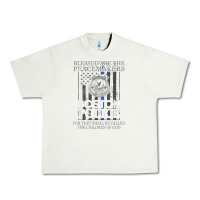 Pistachio boston police shirt saint michael police officer prayer Urban Heavy Tee - linhVisuals