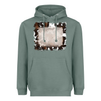 Sage cowhide frames background Heavyweight Hoodie - RanaPortraitStore