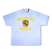 Grape Ice maryland state police Urban Heavy Tee - linhVisuals
